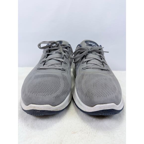 Skechers Equalizer 5.0 Relaxed Fit Mens Gray Navy Size 13 Sneakers main image 10